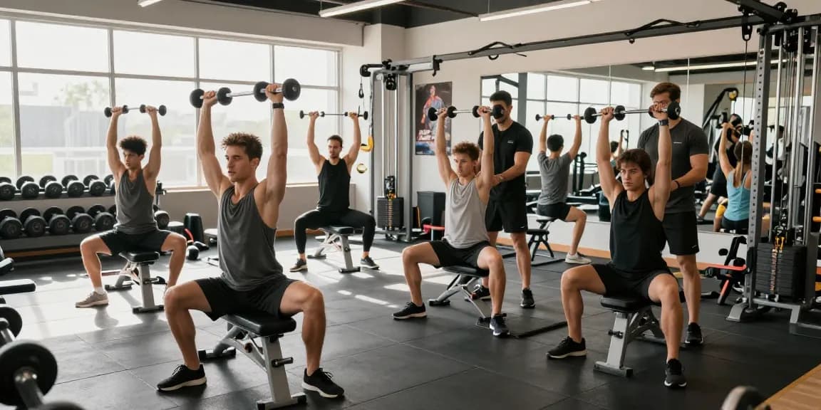 Deus Medical bietet hochwertige Anabolika in einem modernen Fitnessstudio an, wo Athleten trainieren und ihre Leistung verbessern.