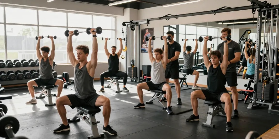 Deus Medical bietet hochwertige Anabolika in einem modernen Fitnessstudio an, wo Athleten trainieren und ihre Leistung verbessern.