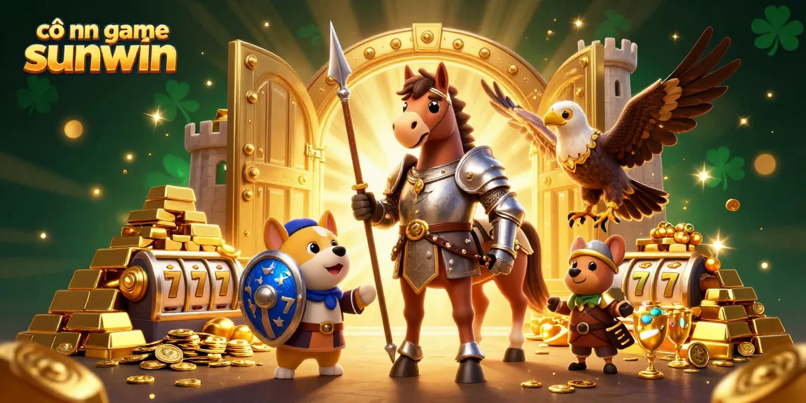 Experience high-stakes fun with cổng game sunwin features like vibrant slots and treasures.